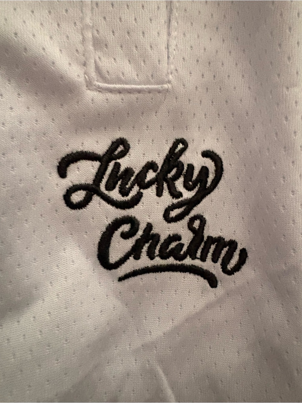 Lucky Charm Bunny Mesh Basketball Shorts White Black Red 3XL NWT - Picture 7 of 7